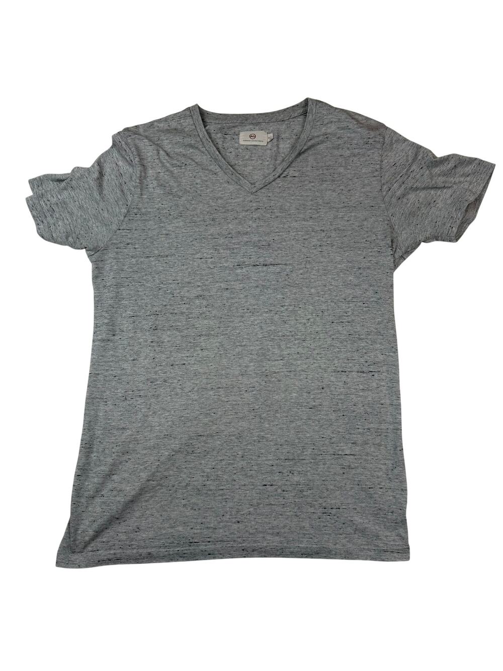 AG Adriano Goldschmied Gray V-Neck T-Shirt Medium